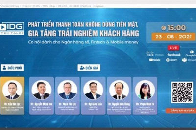 Thanh toán không dùng tiền mặt: Cơ hội cho ngân hàng số, Fintech và Mobile Money