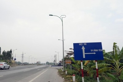 Gần 800 tỷ đồng mở rộng Quốc lộ 2 đoạn Vĩnh Yên- Việt Trì