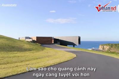 [Video] Ngôi nhà ven biển thiết kế đẹp như một bức tranh hoàn hảo 