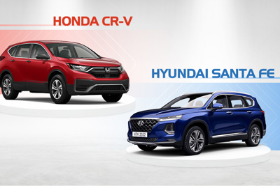 [Infographics] Gần một tỷ chọn CR-V hay Santa Fe?