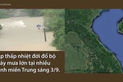 [Video] Miền Trung mưa lũ