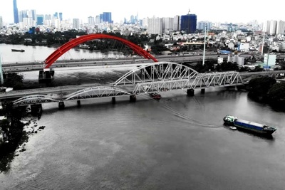 [Video] Cầu sắt Bình Lợi hoàn thành