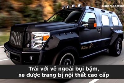 [Video] Những loại xe bọc thép, bom đạn không thể xuyên qua 