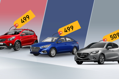 [Infographics] 500 triệu mua Fadil, Accent hay Mazda2?
