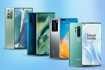 [Infographics] 4 smartphone cao cấp đọ cấu hình