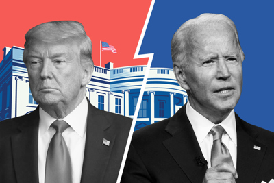 [Infographics] Đường đua đến Nhà Trắng của Trump - Biden