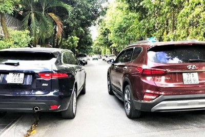  Sản xuất, bán biển số xe ô tô giả bị phạt đến 70 triệu đồng