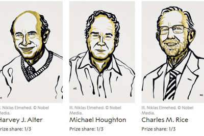 [Infographics] Ba nhà khoa học giành Giải Nobel Y sinh 2020