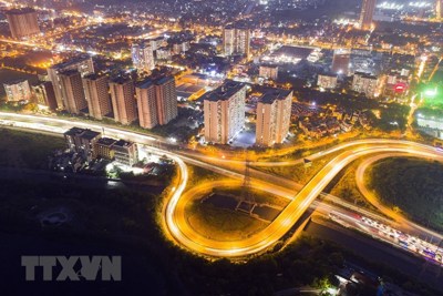 [Ảnh] Vẻ đẹp hiện đại của Hà Nội trong những bức ảnh chụp từ trên cao