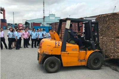 Các hãng tàu không được chia nhỏ phế liệu để tái xuất