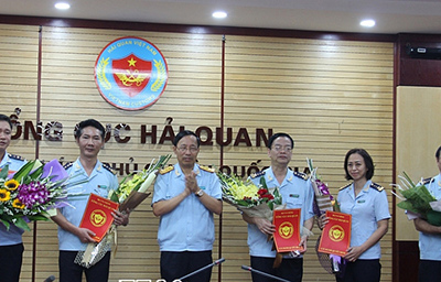 Điều động, bổ nhiệm 5 lãnh đạo cấp Vụ, Cục của Tổng cục Hải quan