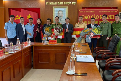 Cục Hải quan Cao Bằng bắt giữ đối tượng vận chuyển 25 bánh heroin