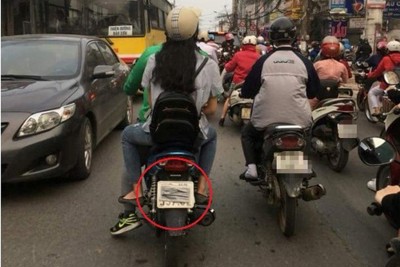 [Video] Từ vụ lái xe ôm ăn cắp vặt giữa ban ngày: Cảnh báo "trò" che biển kiểm soát