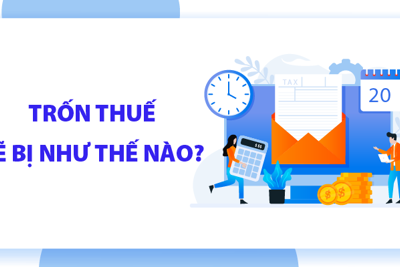 [Infographics] Trốn thuế sẽ bị xử phạt như thế nào?