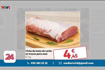 [Video] Cơn sốt giá thịt lợn lan sang châu Âu