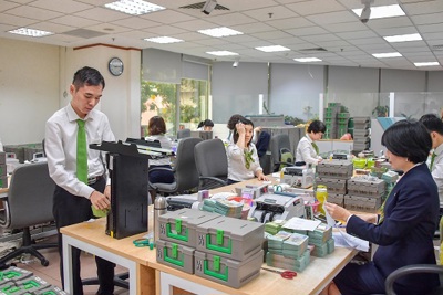 Vietcombank sẵn sàng phục vụ khách hàng giao dịch ATM dịp Tết