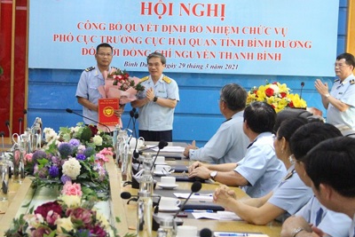 Hải quan Bình Dương có tân Phó Cục trưởng
