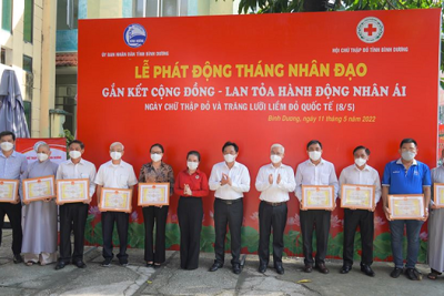 Vietcombank Bình Dương ủng hộ 1 tỷ đồng giúp hộ nghèo