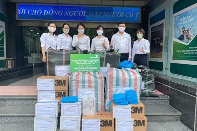 Vietcombank Thăng Long chung tay cùng Bắc Giang chống dịch Covid-19