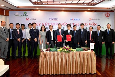 Vietcombank và JBIC ký Hợp đồng tín dụng 200 triệu USD hỗ trợ Dự án năng lượng tái tạo