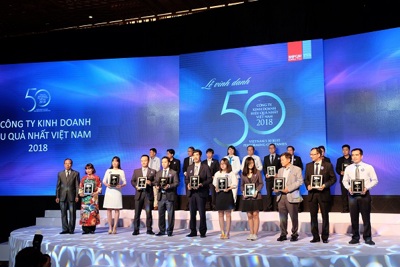 Vietcombank dẫn đầu các ngân hàng trong danh sách doanh nghiệp tỷ USD hiệu quả nhất Việt Nam