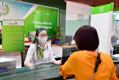 Vietcombank hỗ trợ lãi suất đối với doanh nghiệp, hợp tác xã, hộ kinh doanh 