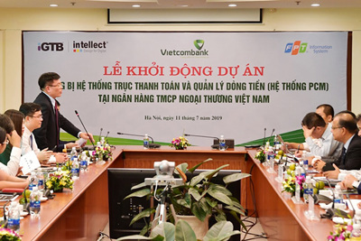 Vietcombank khởi động Dự án “Trang bị hệ thống trục Thanh toán và quản lý dòng tiền"