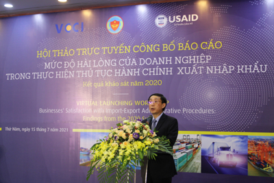  Ghi nhận tích cực về mức độ hài lòng của doanh nghiệp với ngành Hải quan