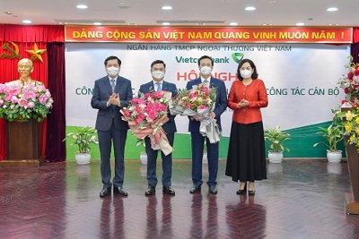 Vietcombank công bố quyết định nhân sự lãnh đạo cấp cao