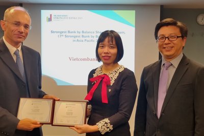 Vietcombank tiếp tục là Ngân hàng mạnh nhất Việt Nam