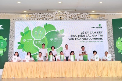 Vietcombank hiện thực hóa các giá trị văn hóa thành hành động