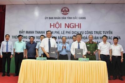 Sở Thông tin Truyền thông Bắc Giang và Vietcombank Bắc Giang ký kết hợp tác