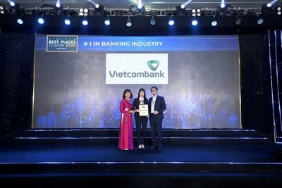 Vietcombank - Ngân hàng có môi trường làm việc tốt nhất Việt Nam