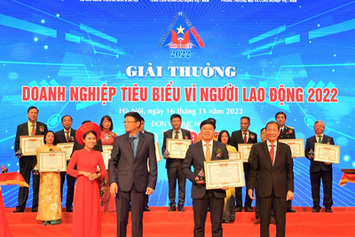 Vietcombank được vinh danh “Doanh nghiệp tiêu biểu vì người lao động”