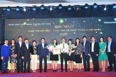 Vietcombank với Cuộc thi “Đổi mới – sáng tạo để phát triển và hội nhập”