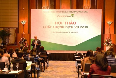 Vietcombank tổ chức Hội thảo chất lượng dịch vụ 2018