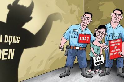 Hạn chế “tín dụng đen”: Xử lý nghiêm hành vi tiếp tay cho vay nặng lãi
