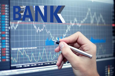 Cổ phiếu ngân hàng, VN-Index tăng