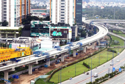 Kiến nghị tạm ứng 2.158,5 tỷ đồng cho dự án metro số 1