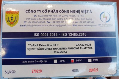 Chính thức cấp phép sản xuất đại trà bộ kít phát hiện nhanh dịch Covid-19