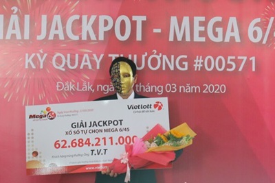Người chơi lĩnh Jackpot trích 1 tỷ đồng làm từ thiện, hỗ trợ Quỹ chống dịch Covid-19