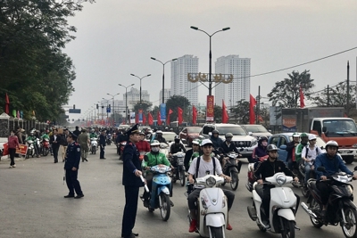 Hà Nội: Đảm bảo trật tự, an toàn giao thông dịp nghỉ Lễ 30/4 và 1/5