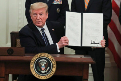 Tổng thống Trump đã tính đến trả đũa Trung Quốc vì COVID-19