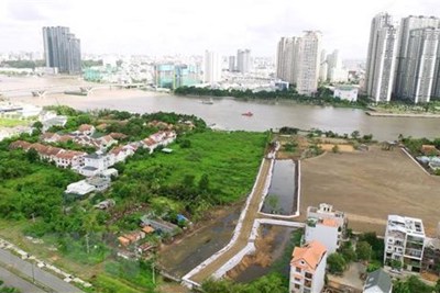 Đấu giá hơn 5.000m2 đất trong Khu đô thị mới Thủ Thiêm 