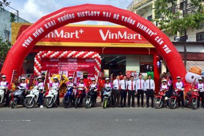 Vietlott liên tục mở rộng hệ thống kinh doanh  tại chuỗi cửa hàng Vinmart+ 