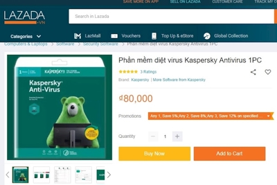 Đến phần mềm bảo mật cũng được bán giả