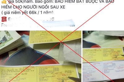 Thận trọng khi mua bảo hiểm xe cơ giới trên mạng