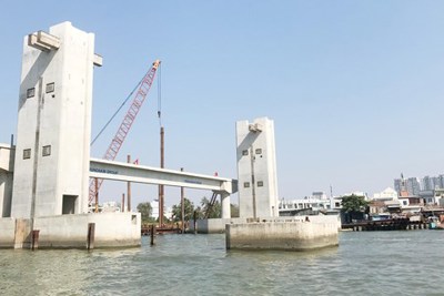 Hoàn thành nhiều công trình ứng phó mùa mưa bão