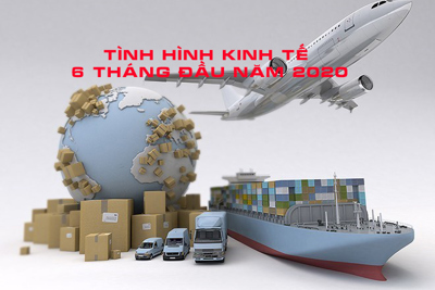 [Infographics] Tình hình kinh tế 6 tháng đầu năm 2020
