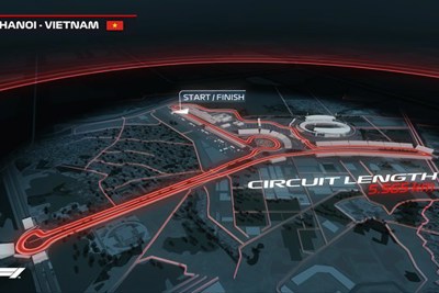 Chính thức mở bán toàn bộ các hạng vé chặng đua F1 tại Việt Nam